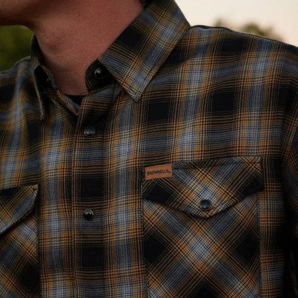 DIXXON FLANNEL - THE BIG IRON - BROWNELLS - MEN'S XL - Picture 4 of 5